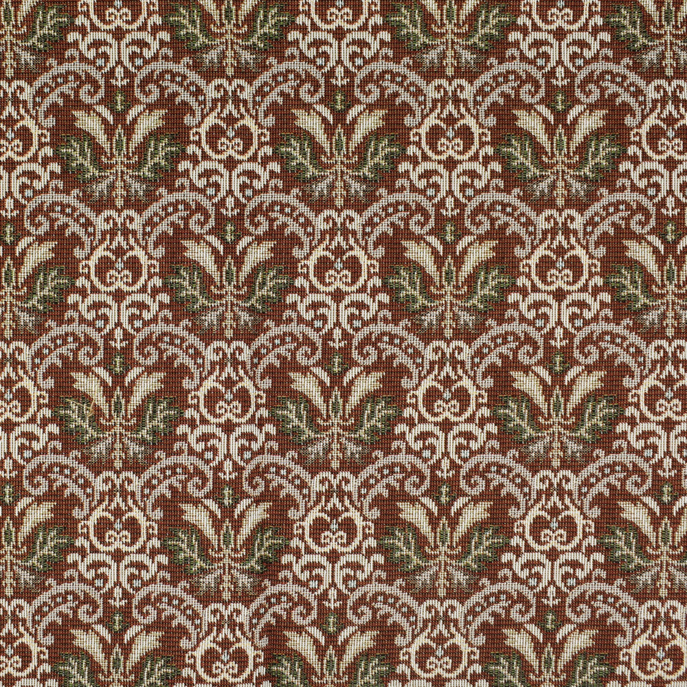 F3483 Brick by Greenhouse Fabric E92: Value Tapestry 70% Polyester, 30% Cotton Mexico 50,000 double rubs </p><p>Repeat: 4.7" H, 3.9" V 54" - Fabric Carolina -