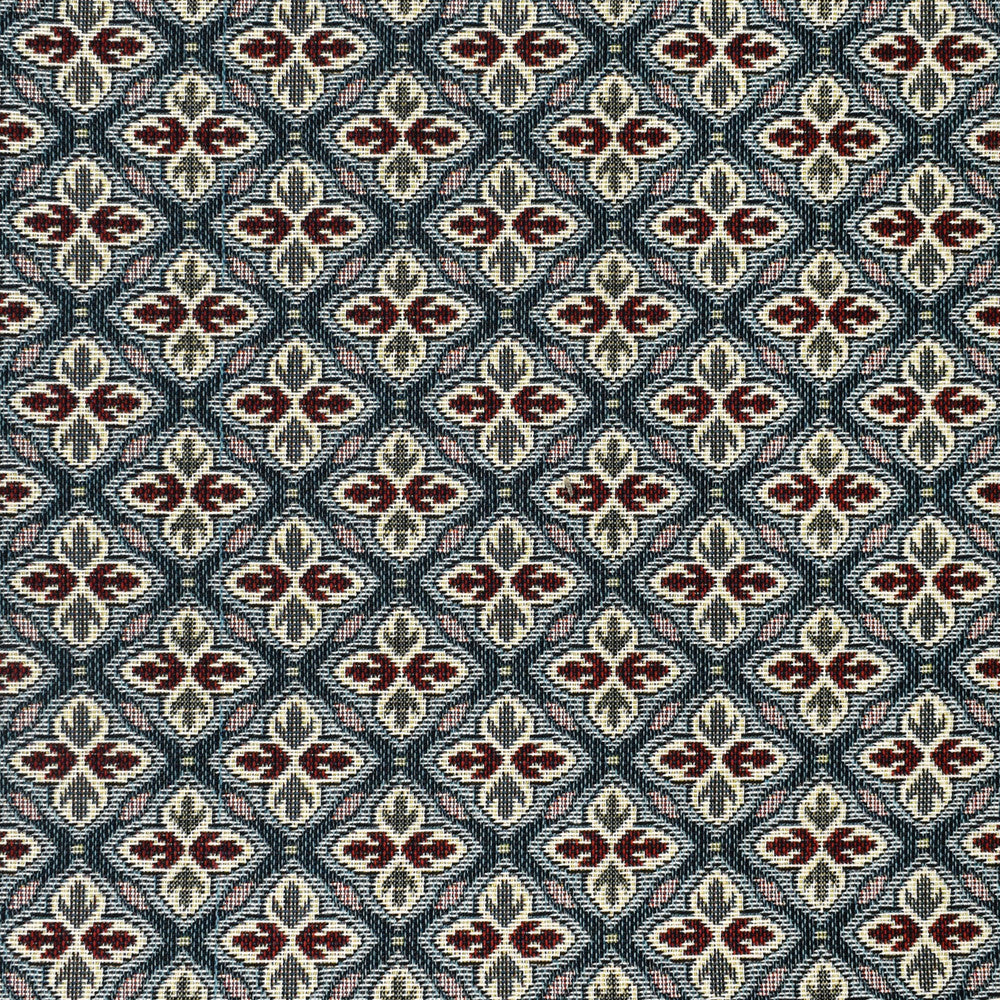 F3494 Cobalt by Greenhouse Fabric 70% Polyester, 30% Cotton Mexico 50,000 double rubs </p><p>Repeat: 2.3" H, 1.9" V 54" - Fabric Carolina -