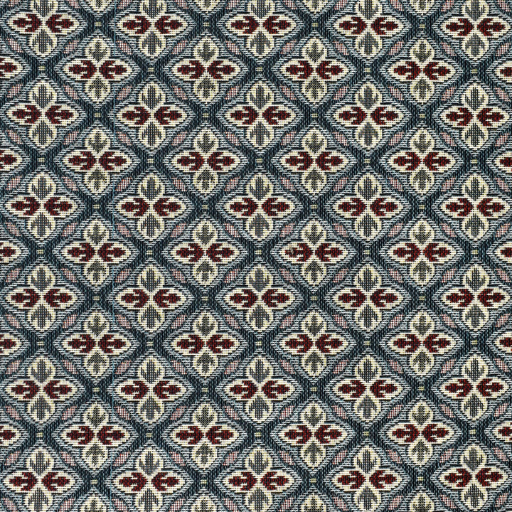F3494 Cobalt by Greenhouse Fabric 70% Polyester, 30% Cotton Mexico 50,000 </p><p>Repeat: 2.3" H, 1.9" V 54" - Fabric Carolina -