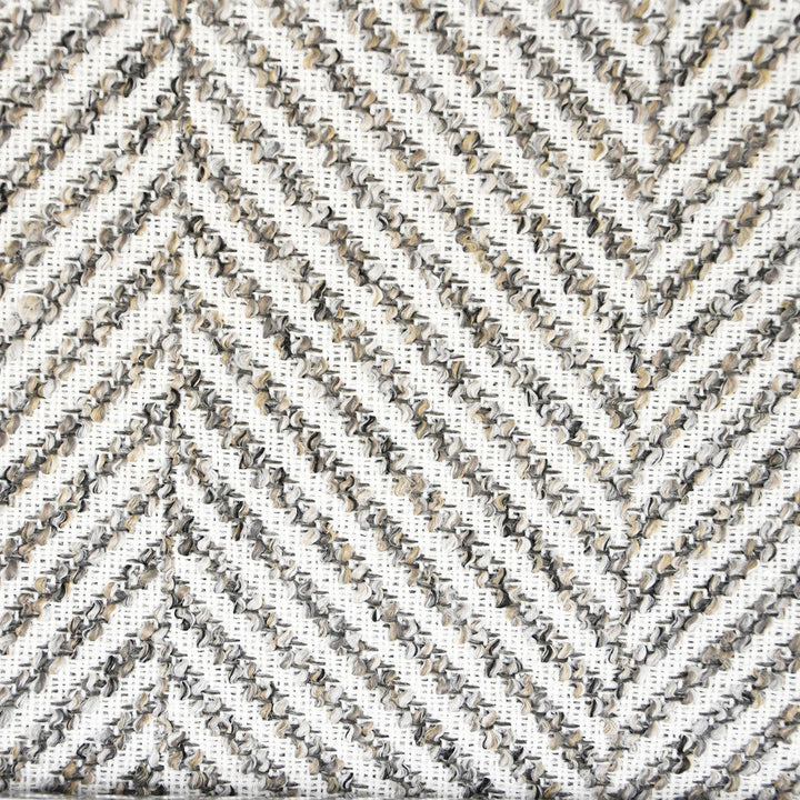 F3500 Aluminum by Greenhouse Designer Fabric E93: Performance Neutral 98.14% Olefin, 1.86% Polyester USA 51,000 double rubs </p><p>Repeat: .563" H, 6.875" V 55" - Swanky Fabrics -