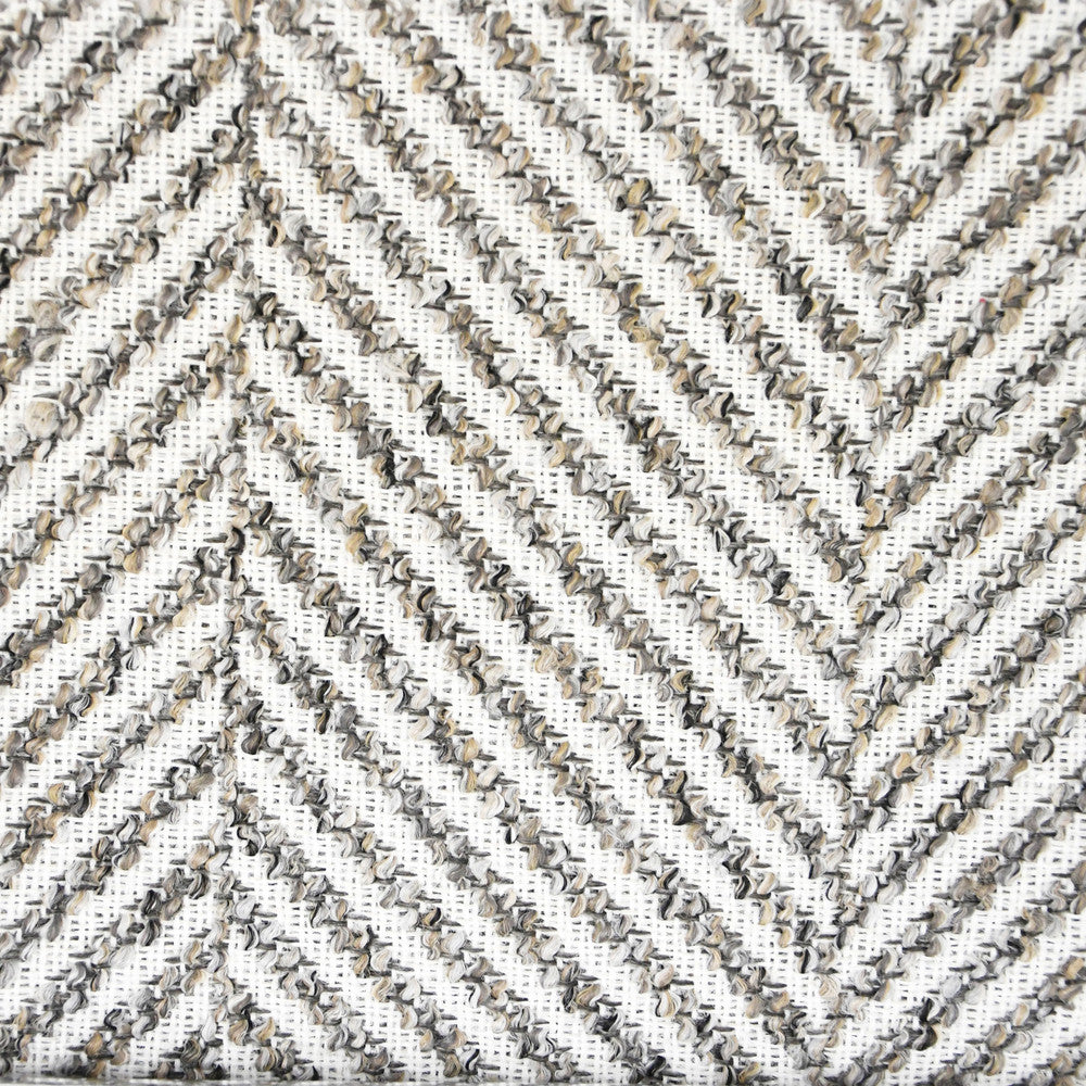 F3500 Aluminum by Greenhouse Fabric 98.14% Olefin, 1.86% Polyester USA 51,000 double rubs </p><p>Repeat: .563" H, 6.875" V 55" - Fabric Carolina -