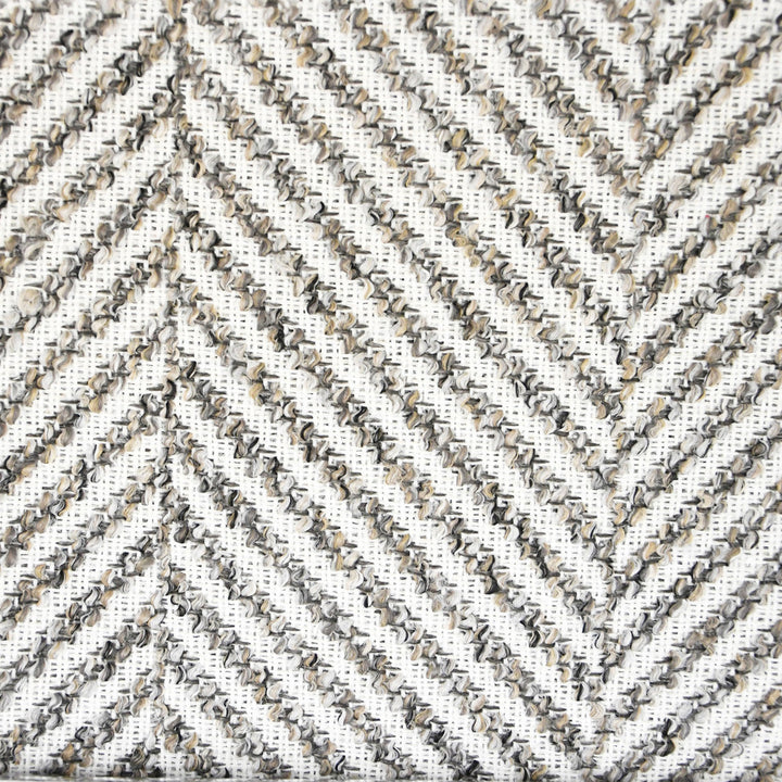 F3500 Aluminum by Greenhouse Fabric 98.14% Olefin, 1.86% Polyester USA 51,000 double rubs </p><p>Repeat: .563" H, 6.875" V 55" - Fabric Carolina -
