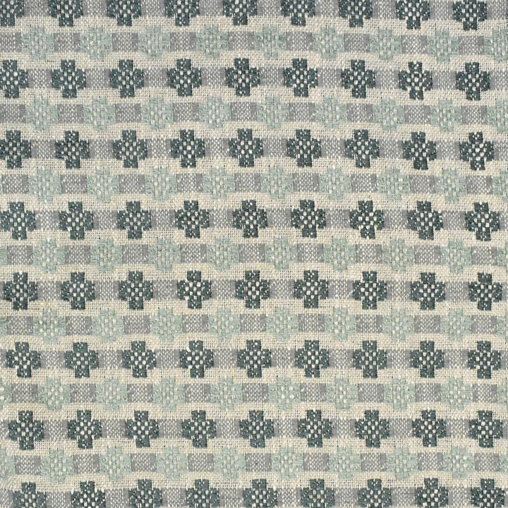 F3858 Seaglass by Greenhouse Fabric 50% Viscose, 28% Polyester, 14% Linen, 8% Cotton USA 39,000 </p><p>Repeat: 1.5" H, 1.75" V 54" - Fabric Carolina -