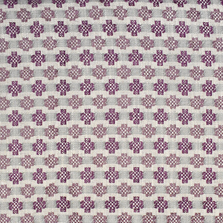 F3882 Violet by Greenhouse Fabric F01: upholstery by COLOR 50% Viscose, 28% Polyester, 14% Linen, 8% Cotton USA 39,000 double rubs </p><p>Repeat: 1.5" H, 1.75" V 54" - Fabric Carolina -