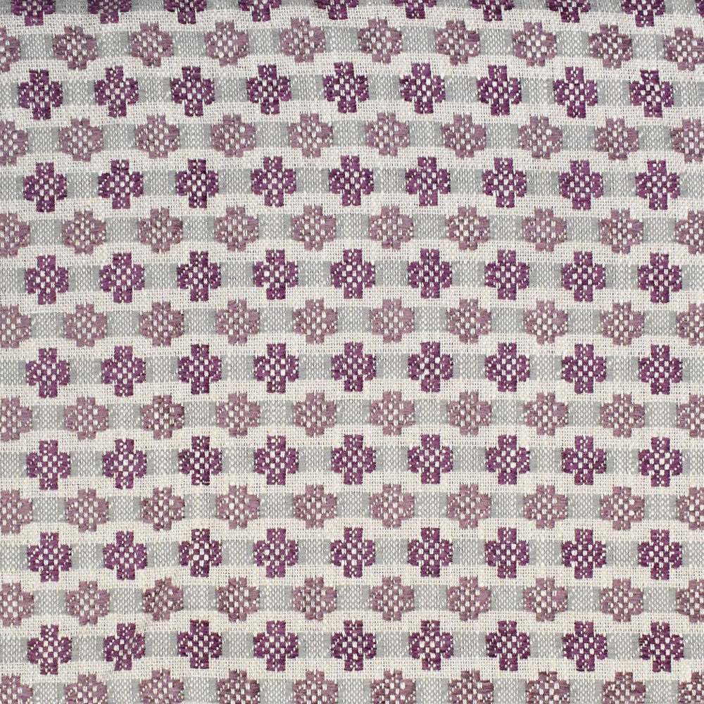 F3882 Violet by Greenhouse Fabric 50% Viscose, 28% Polyester, 14% Linen, 8% Cotton USA 39,000 </p><p>Repeat: 1.5" H, 1.75" V 54" - Fabric Carolina -