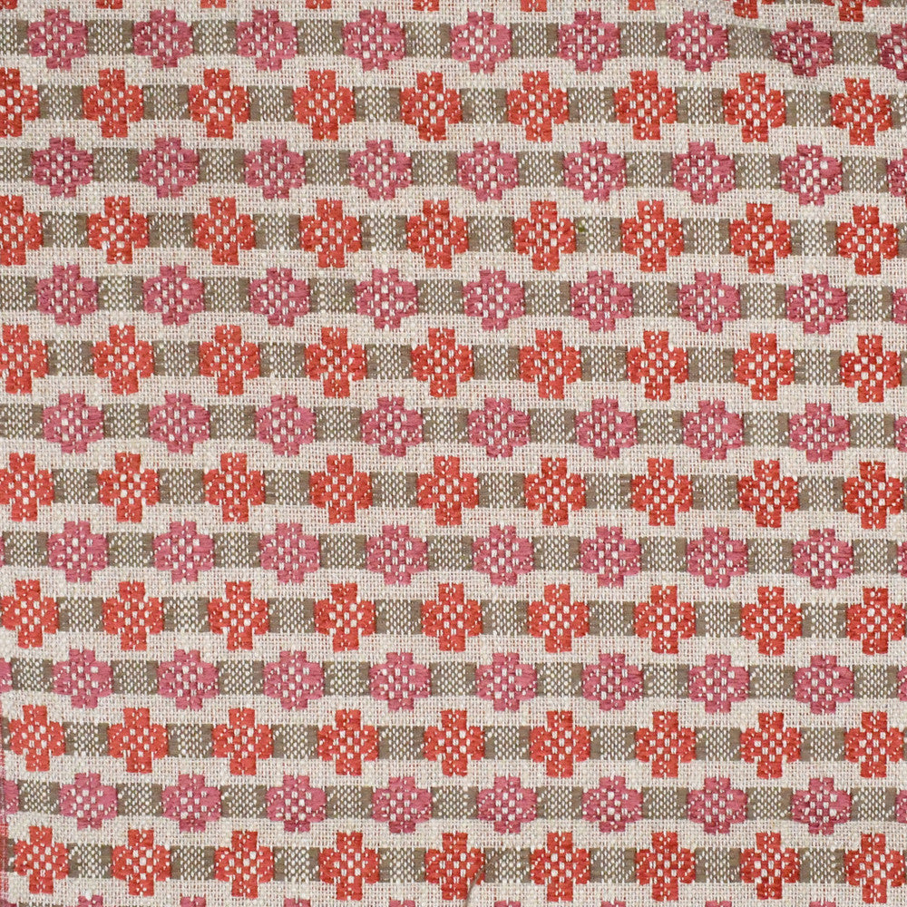 F3886 Taffy by Greenhouse Fabric 50% Viscose, 28% Polyester, 14% Linen, 8% Cotton USA 39,000 </p><p>Repeat: 1.5" H, 1.75" V 54" - Fabric Carolina -