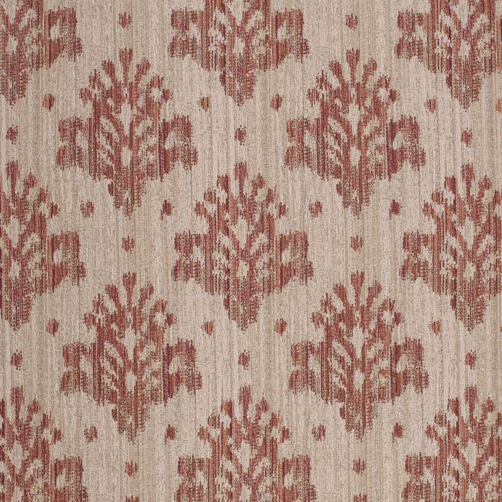 F400-172 by Charlotte Fabric Terracotta 56% Olefin, 44% Polyester USA Exceeds 100,000 Wyzenbeek Rubs (Heavy Duty) Horizontal 14.5" x Vertical 14" 54 Inches - Fabric Carolina -