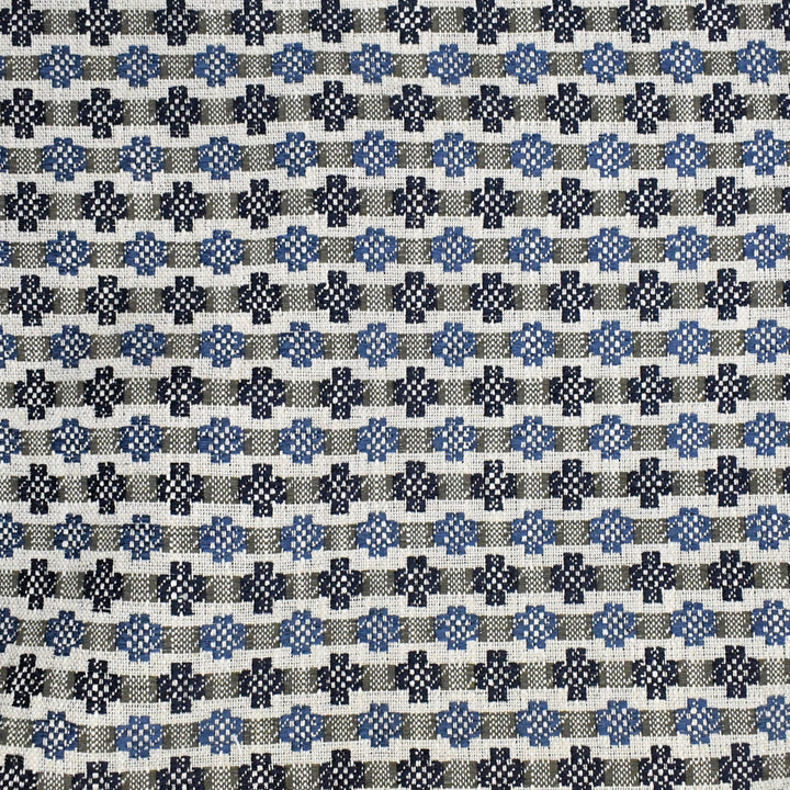 F4020 Cornflower by Greenhouse Fabric F03: upholstery by COLOR 50% Viscose, 28% Polyester, 14% Linen, 8% Cotton USA 39,000 double rubs </p><p>Repeat: 1.5" H, 1.75" V 54" - Fabric Carolina -