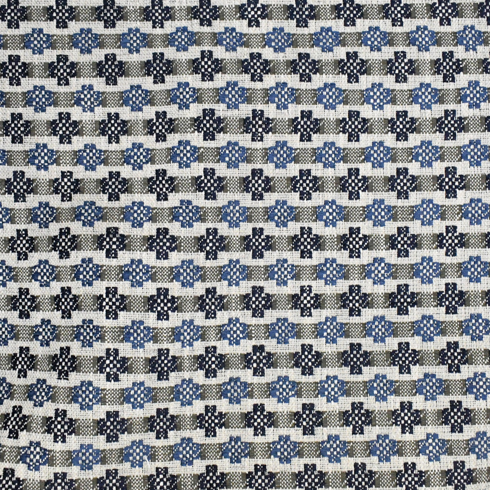 F4020 Cornflower by Greenhouse Fabric 50% Viscose, 28% Polyester, 14% Linen, 8% Cotton USA 39,000 </p><p>Repeat: 1.5" H, 1.75" V 54" - Fabric Carolina -