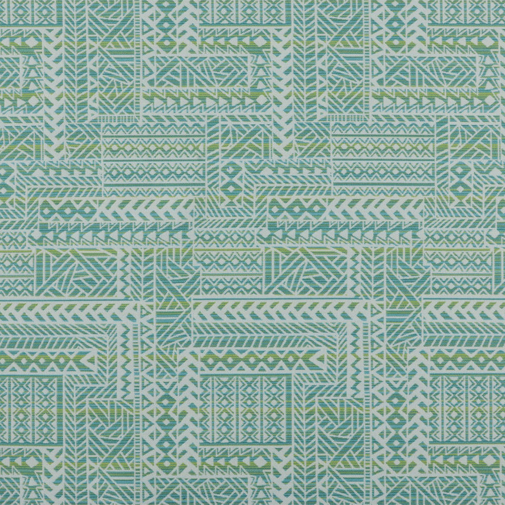 F4140 Ocean by Greenhouse Fabric F06: Outdoor 72% Polypropylene, 28% Polyester 2,000 Light Hours Mexico 15,000 double rubs Water Repellent </p><p>Repeat: 14" H, 25.875" V 54" - Fabric Carolina -