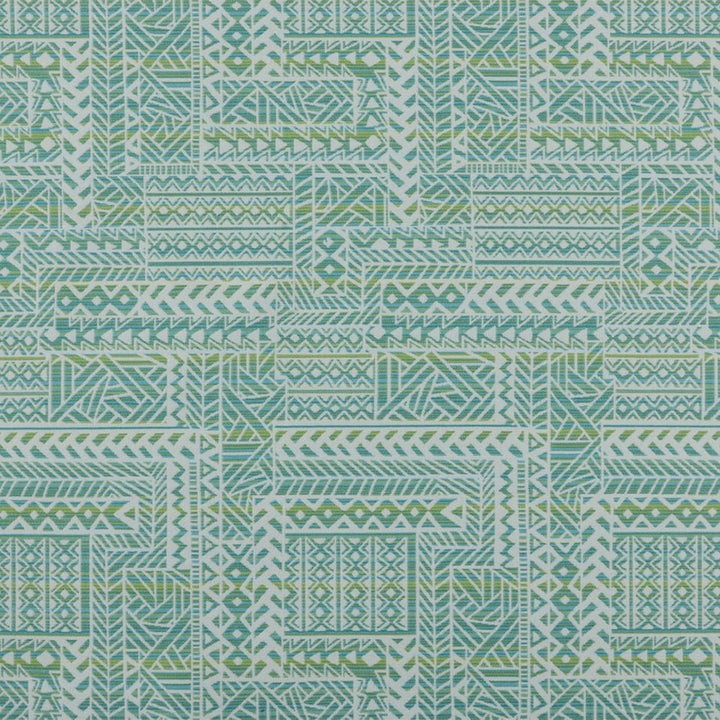 F4140 Ocean by Greenhouse Fabric F06: Outdoor 72% Polypropylene, 28% Polyester 2,000 Light Hours Mexico 15,000 double rubs Water Repellent </p><p>Repeat: 14" H, 25.875" V 54" - Fabric Carolina -