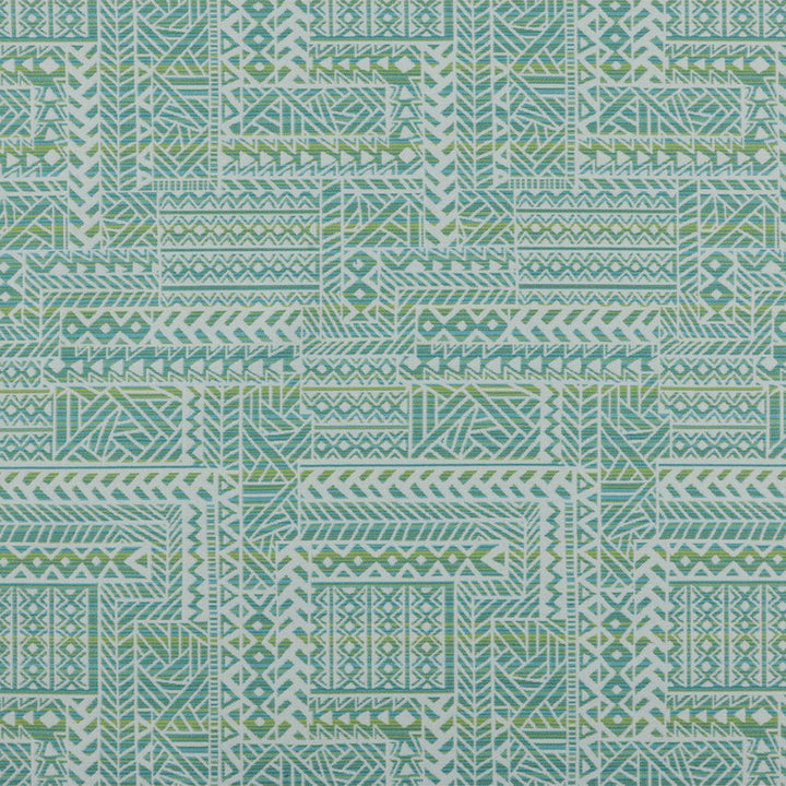 F4140 Ocean by Greenhouse Designer Fabric F06: Outdoor 72% Polypropylene, 28% Polyester 2,000 Light Hours Mexico 15,000 double rubs Water Repellent </p><p>Repeat: 14" H, 25.875" V 54" - Swanky Fabrics -