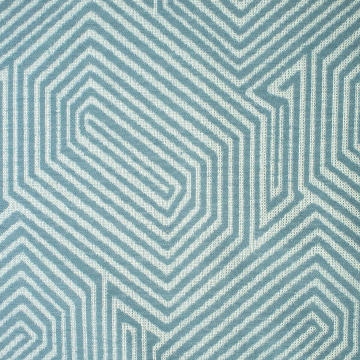 F5141 Steel Blue by Greenhouse Designer Fabric 100% Polyester Mexico 40,000 </p><p>Repeat: 1" H, 14.4" V 54" - Swanky Fabrics -
