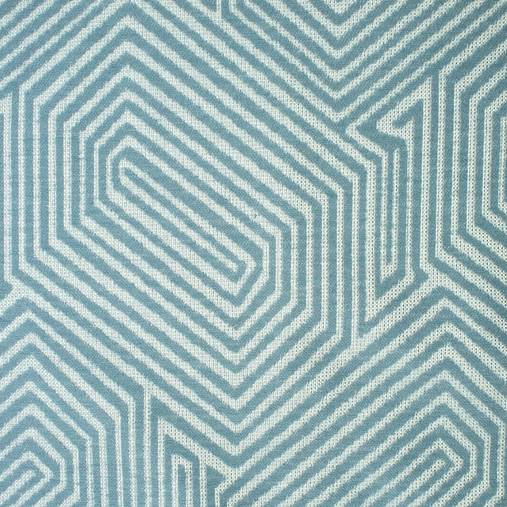 F5141 Steel Blue by Greenhouse Fabric 100% Polyester Mexico 40,000 </p><p>Repeat: 1" H, 14.4" V 54" - Fabric Carolina -