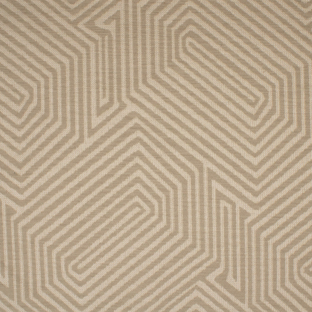F5186 Almond by Greenhouse Designer Fabric 100% Polyester Mexico 40,000 </p><p>Repeat: 1" H, 14.4" V 54" - Swanky Fabrics -