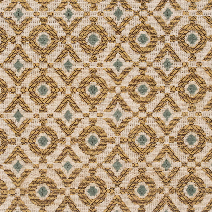 F5244 Honey by Greenhouse Fabric 92% Polyester, 8% Linen China 65,000 </p><p>Repeat: 1.25" H, 1.25" V 54" - Fabric Carolina -