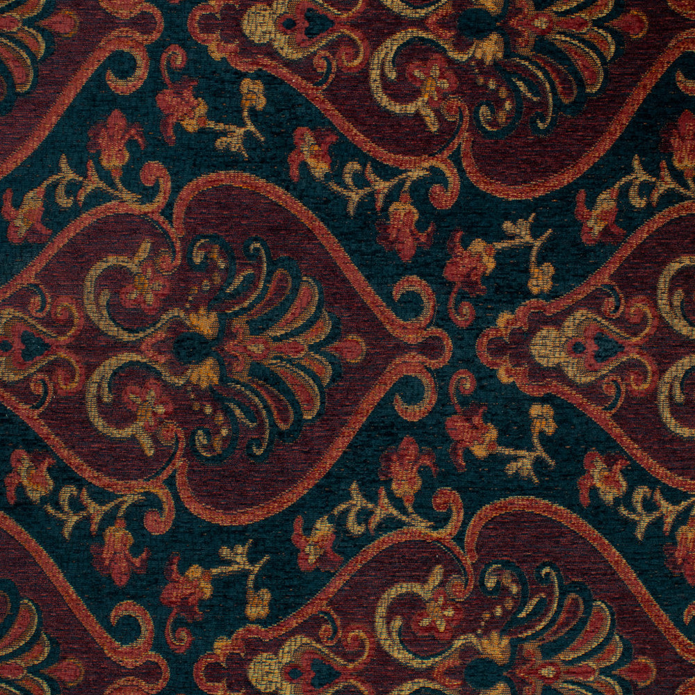 F5682 Wine by Greenhouse Fabric 100% Polyester Mexico 40,000 </p><p>Repeat: 18.89" H, 13.38" V 54" - Fabric Carolina -