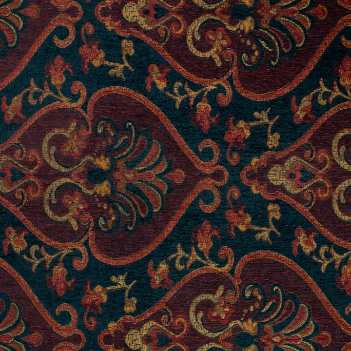 F5682 Wine by Greenhouse Fabric 100% Polyester Mexico 40,000 </p><p>Repeat: 18.89" H, 13.38" V 54" - Fabric Carolina -