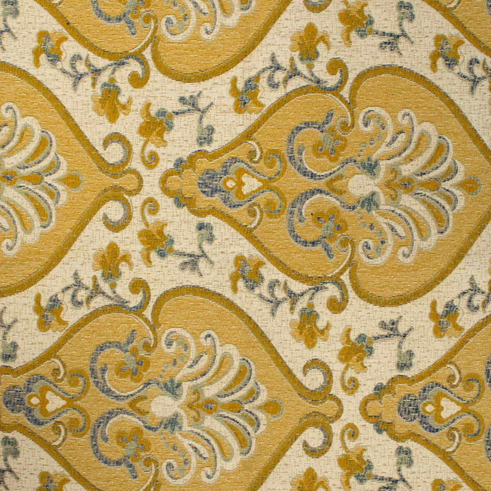 F5686 Dijon by Greenhouse Fabric 100% Polyester Mexico 40,000 </p><p>Repeat: 18.89" H, 13.38" V 54" - Fabric Carolina -