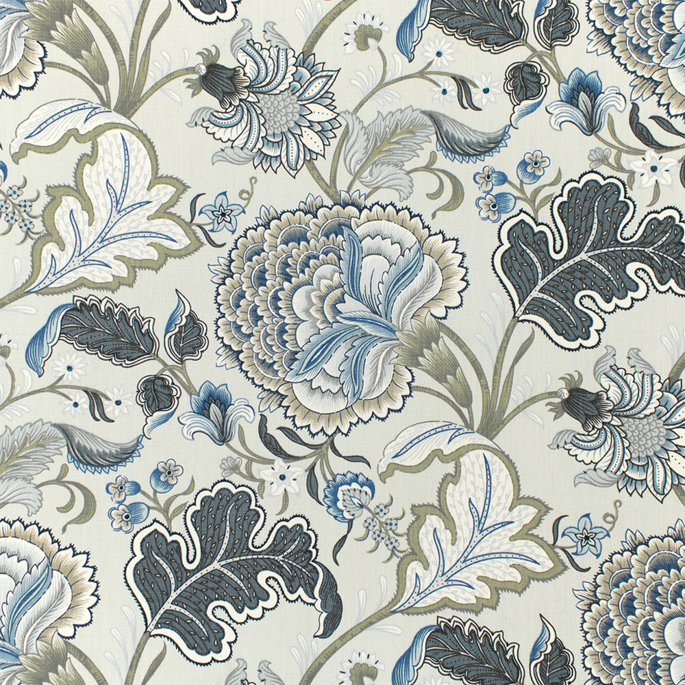 F5736 Blue by Greenhouse Fabric 59% Cotton, 41% Polyester China 50,000 </p><p>Repeat: 28" H, 24.5" V 55" - Fabric Carolina -