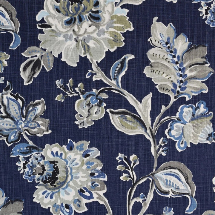 F5744 Indigo by Greenhouse Designer Fabric 54% Cotton, 26% Recycled Polyester, 20% Polyester China 15,000 </p><p>Repeat: 27.25" H, 24.25" V 55" - Swanky Fabrics -
