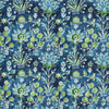 LILIA PRINT - Navy by Thibaut Fabric