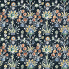 LILIA PRINT - Ebony by Thibaut Fabric