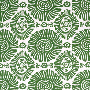 Solis Emerald Green F910081 by Thibaut Fabric