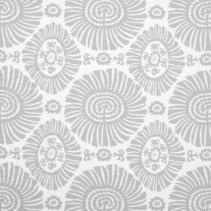 Solis Light Grey F910082 by Thibaut Fabric Thibaut Fabric Solis Light Grey F910082Fabric Tropics Fabric Book 52% Cotton, 48% Linen ITALY </p><p>Repeat: V: 12.5 54 - Fabric Carolina -