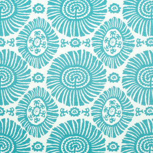 Solis Turquoise F910085 by Thibaut Fabric