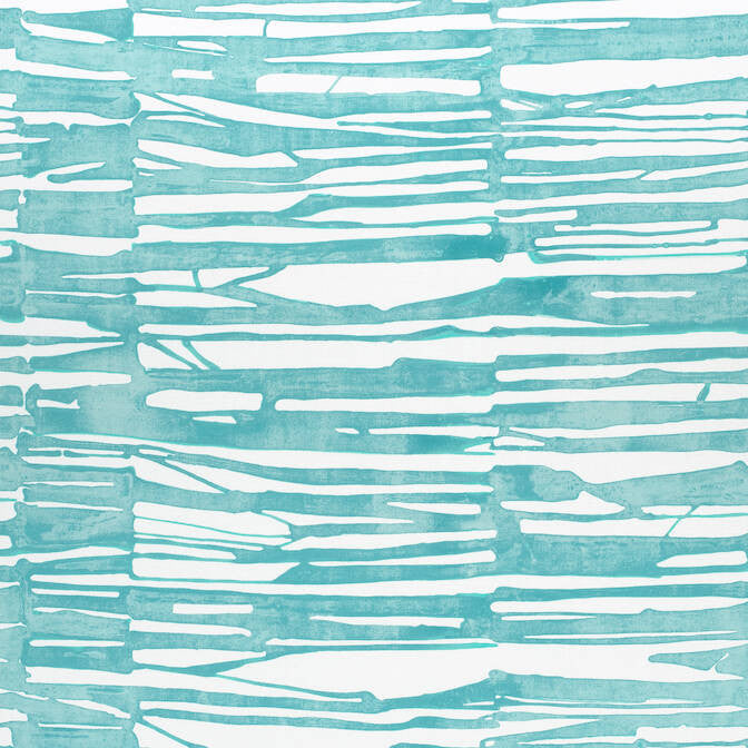 Ischia Turquoise F910118 by Thibaut Fabric Thibaut Fabric Ischia Turquoise F910118Fabric Tropics Fabric Book 55% Cotton, 45% Linen ITALY </p><p>Repeat: V: 37.25 54 - Fabric Carolina -
