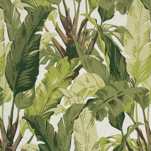 Travelers Palm Sage F910131 by Thibaut Fabric