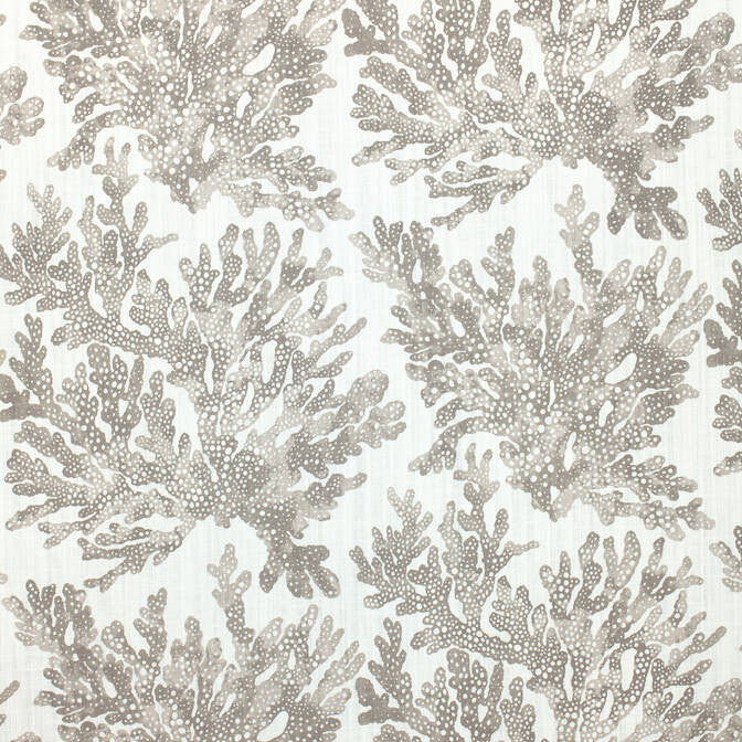 Marine Coral Beige F910140 by Thibaut Fabric Thibaut Fabric Marine Coral Beige F910140Fabric Tropics Fabric Book 90% Cotton, 10% Linen U.S.A. </p><p>Repeat: V: 25.25 54 - Fabric Carolina -