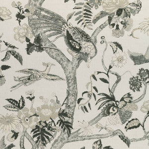 Coromandel Grey F910227 by Thibaut Fabric