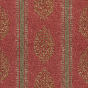 Chappana Red F910237 by Thibaut Fabric