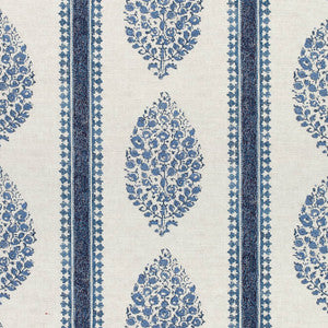 Chappana Blue and White F910239 by Thibaut Fabric