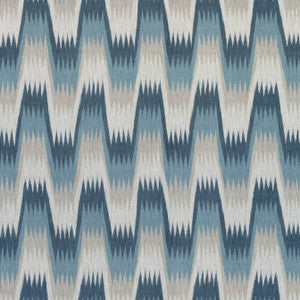 Stockholm Chevron Slate Blue F910241 by Thibaut Fabric