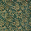 NIGHT GARDEN - Peacock by Thibaut Fabric