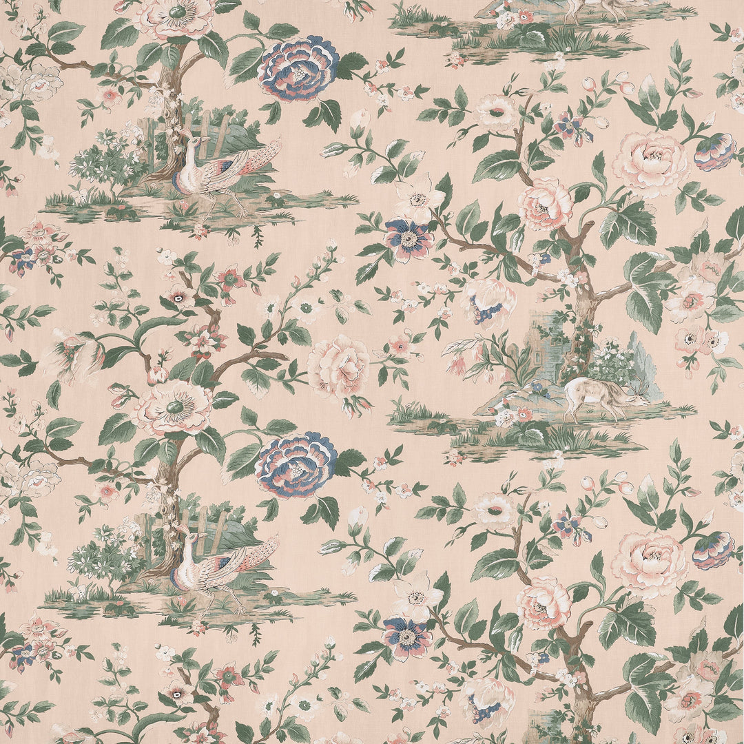 FOREST LODGE - Apricot by Thibaut Fabric