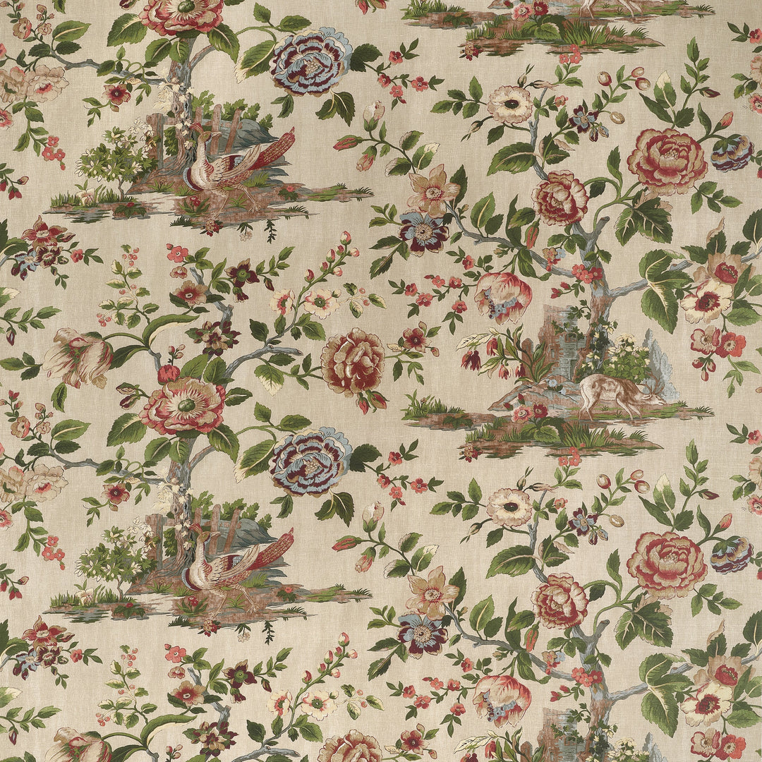 FOREST LODGE - Flax by Thibaut Fabric