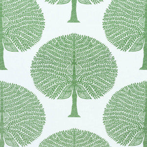 Mulberry Tree Green F910604 by Thibaut Fabric