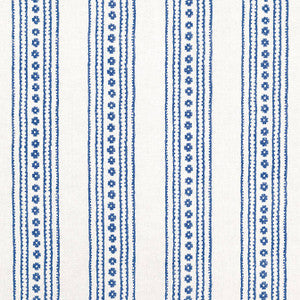 New Haven Stripe Navy F910608 by Thibaut Fabric