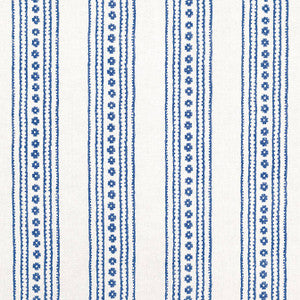New Haven Stripe Navy F910608 by Thibaut Fabric