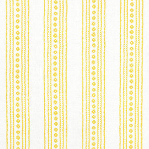New Haven Stripe Yellow F910610 by Thibaut Fabric