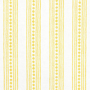 New Haven Stripe Yellow F910610 by Thibaut Fabric