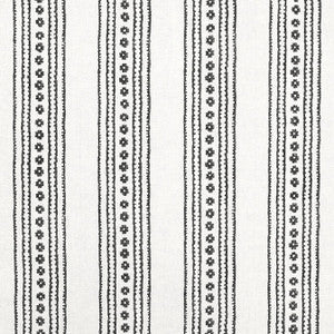 New Haven Stripe Black F910611 by Thibaut Fabric