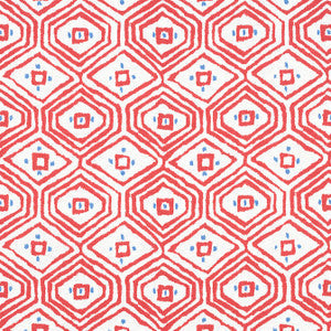 Pass-A-Grille Red F910614 by Thibaut Fabric