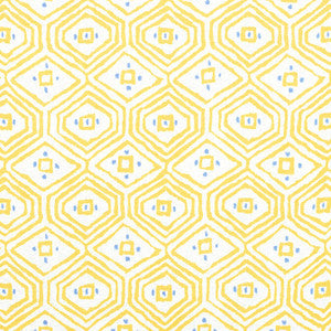 Pass-A-Grille Yellow F910615 by Thibaut Fabric