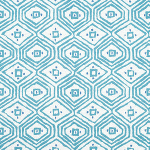 Pass-A-Grille Turquoise F910618 by Thibaut Fabric