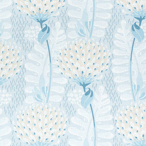 Tiverton Spa Blue F910645 by Thibaut Fabric